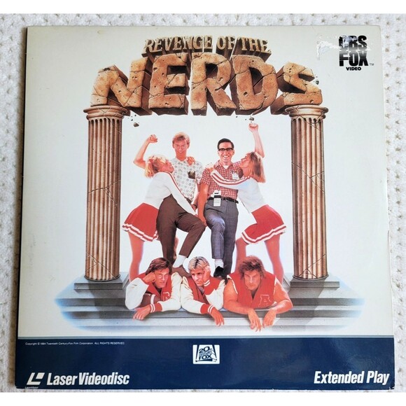 Vintage Revenge Of The Nerds - Laserdisc LD Extended Play, Great Shape! - Picture 3 of 5